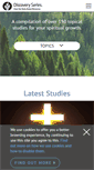 Mobile Screenshot of discoveryseries.org