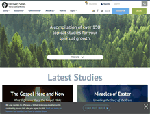 Tablet Screenshot of discoveryseries.org